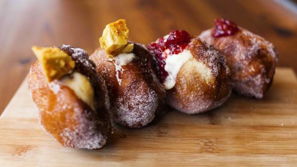 Sweet treats: Doughnuts may feature on the rotating menu.