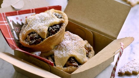 Fruit mince pies.