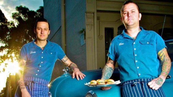 Porteno's Elvis Abrahanowicz and Ben Milgate. Popping up in Rushcutters Bay from January 28.