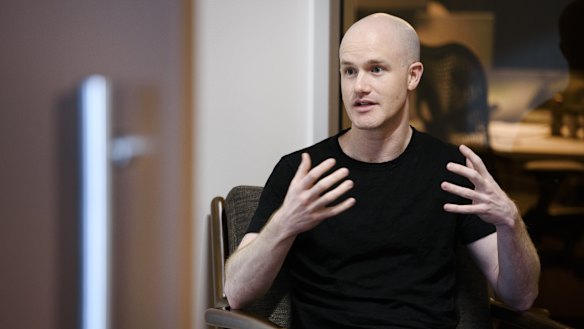 Coinbase co-founder and chief executive Brian Armstrong. 