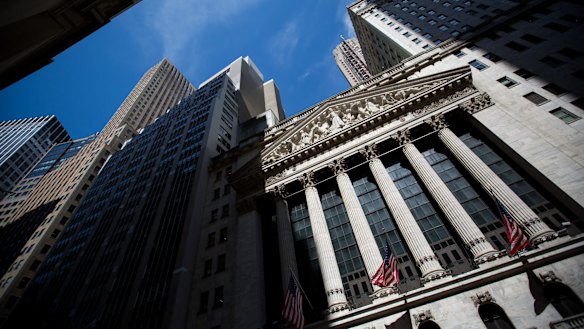 Wall Street where the financial crisis began almost 10 years ago.