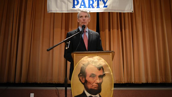 Ohio senator Rob Portman: heard fretting about how to undo Obamacare. 