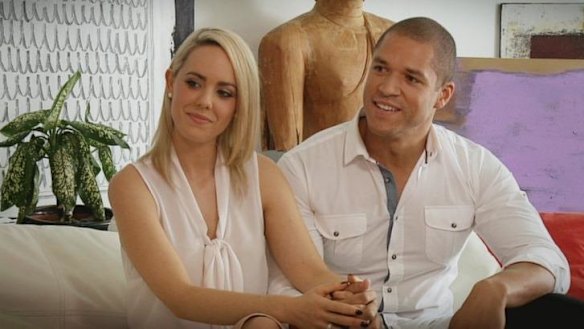 "There's a real love story here": Blake and Louise on <em>The Project</em>.