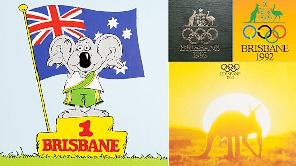 A collection of the imagery included in Brisbane's 1992 Olympic Games bid.