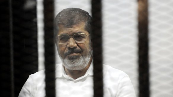 Jailed: Egypt's ousted president Mohammed Mursi sentenced to 20 years.