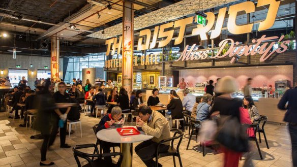 Next-gen food court: The District at Chatswood Interchange.