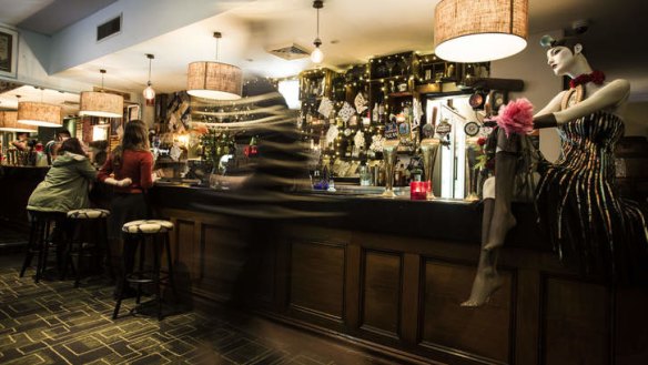 Beaut pub: A variety of folk happily mix at Forest Lodge Hotel.