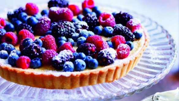 A berry tart is a great summer dish for a picnic or large gathering.