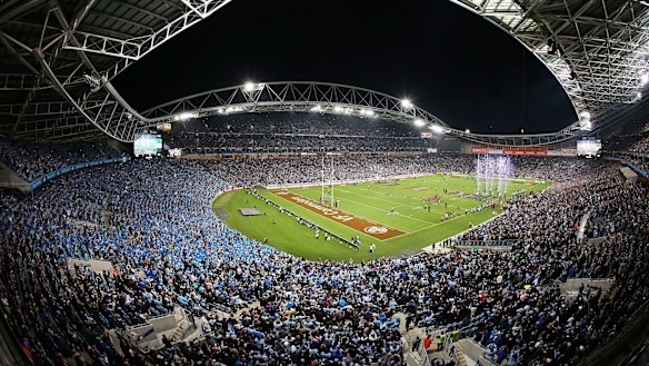 Sydney's biggest sporting venue: ANZ Stadium. 