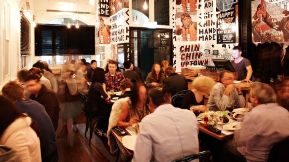 Generous diners: Chin Chin topped the list in 2012 and featured in the 2013 top ten.