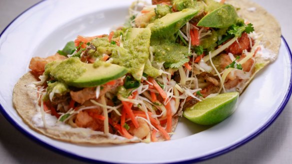 Go-to dish: Fish tacos.