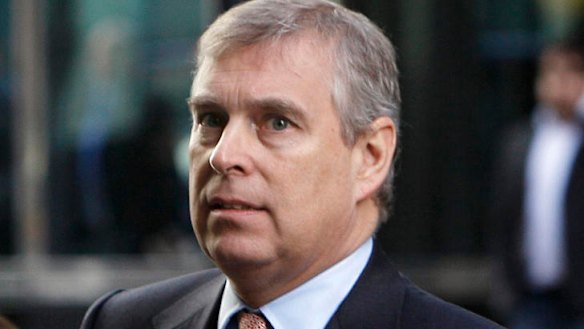 Standing down ... Prince Andrew.