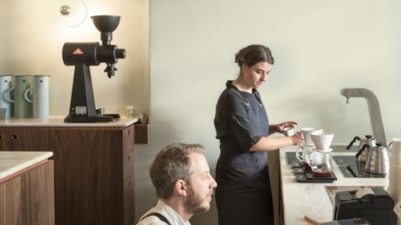 Market Lane Coffee has opened a cafe at the Paris end of Collins Street.