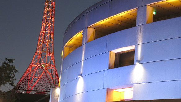 The Arts Centre and its famous spire.