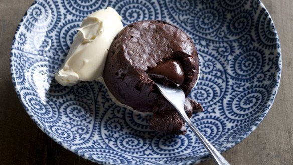 Hot chocolate fondant.