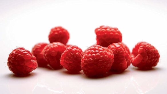 Berry Christmas ... fresh raspberries are at their best now until February.