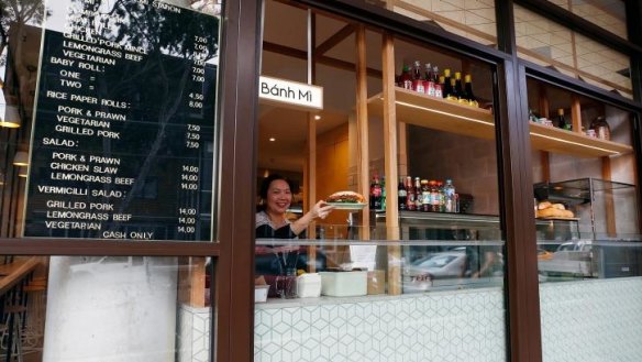 The banh mi takeaway bar at So 9 in Waterloo.