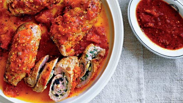 The veal can be replaced with swordfish for a delicious alternative.