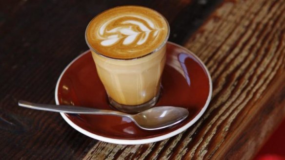 Baristas' choice ... The piccolo latte.