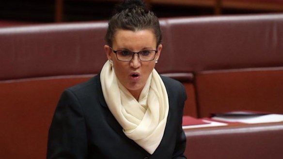 Senator Jacqui Lambie: "Clive will have to decide whether he wants to see his party separated in the Senate."