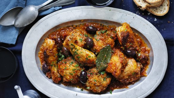 Neil Perry's chicken cacciatore.