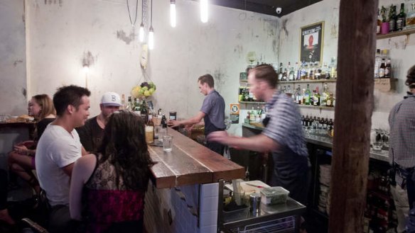 Easy drinking: Bulletin Place feels more like someone's home than a bar.