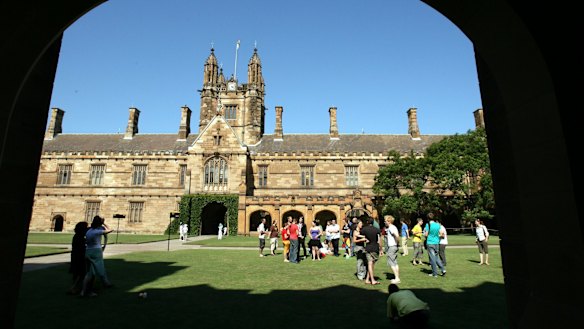 The University of Sydney - one of many campuses where the National Union of Students claims the incidence of sexual assaults is under-reported.