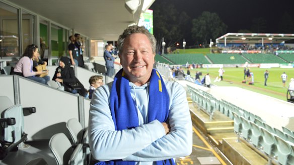 Andrew Forrest bankrolled the World Series Rugby competition.