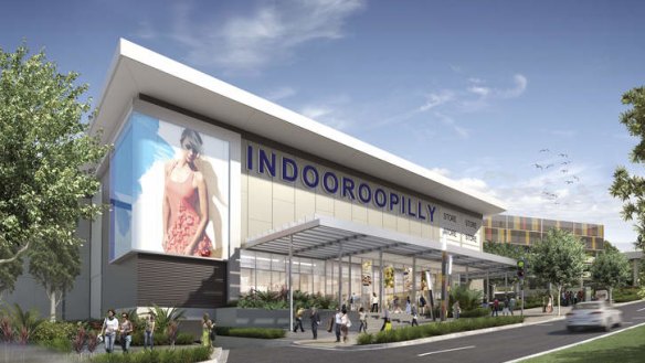 An artist's impression of the Indooroopilly Shopping Centre redevelopment.