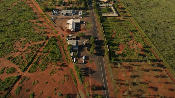 The remote NT town of Tennant Creek.