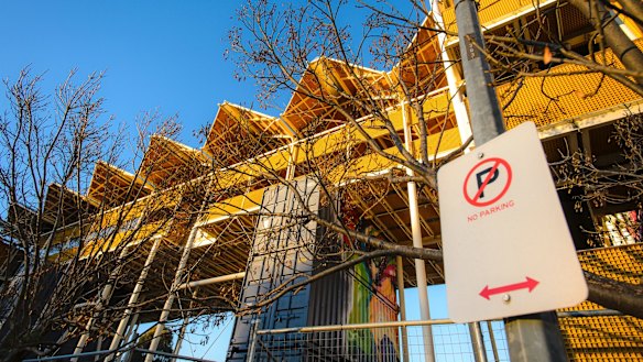 Westside container village is being relocated to Mt Stromlo. 