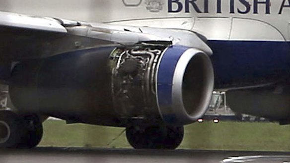 British Airways plane makes emergency landing after engine fire