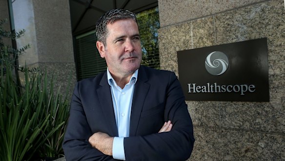 Healthscope chief Gordon Ballantyne.