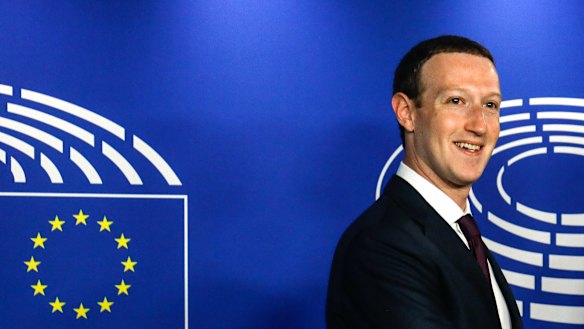 Facebook chief executive Mark Zuckerberg's company would be subject to the proposed European tax change.