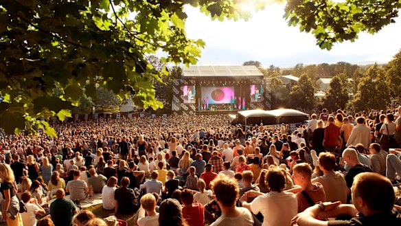 Sigrid at Øya Festival, 2019.