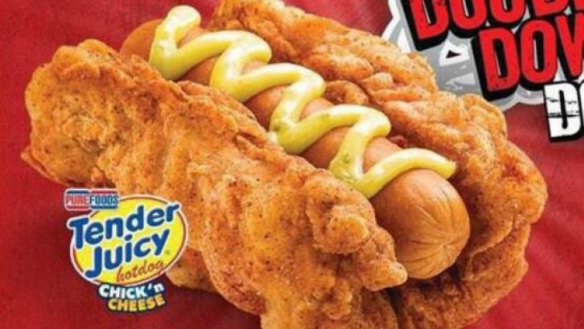 Hot, or not?: the Double Down Dog.