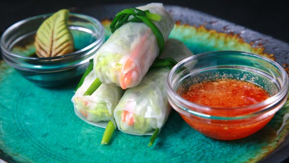Rice paper rolls from SuperTree by IndoChine.