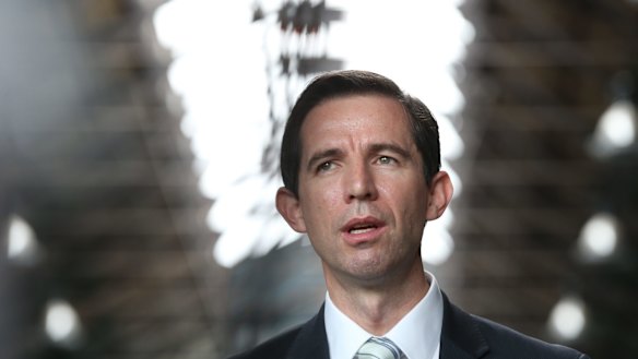 Education Minister Simon Birmingham has accused the states of 'political chest-beating' over their post-Gonski complaints.
