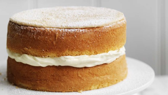 Neil Perry's simple sponge cake.