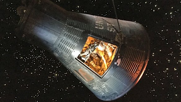 The Freedom 7 capsule.