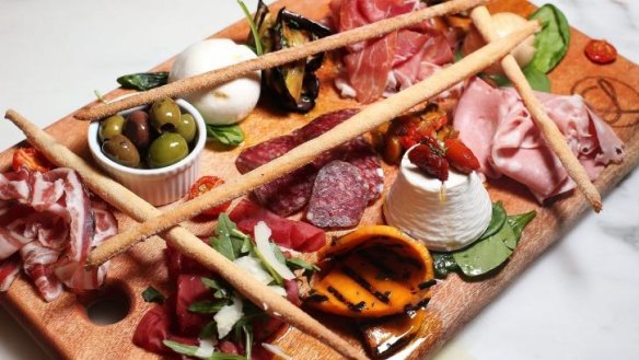 The platters are bursting with smoky flavours of meats, cheeses and charred vegetables.