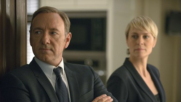 The acclaimed Netflix series <i>House of Cards</i>.