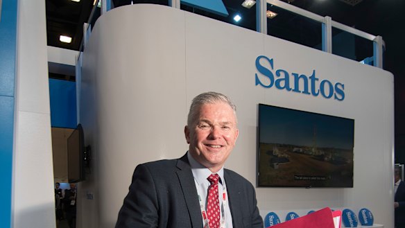 Santos CEO Kevin Gallagher said it was always business as usual for the oil and gas company.