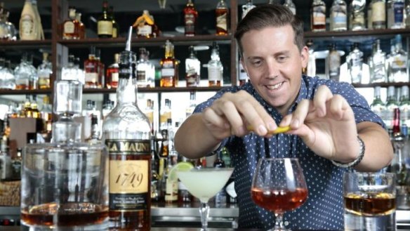 Cocktail expert Lee Potter Cavanagh will be guest bar tender at the Rum Bar at the Kingston Foreshore.  He will be doing a rum degustation dinner as part of Good Food Month.  