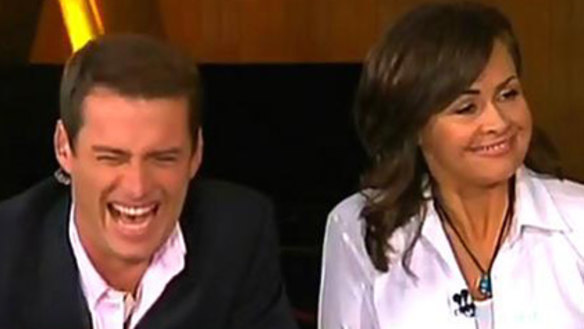 An image from Monday morning's Today show broadcast.