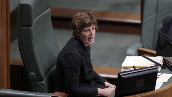 Former speaker Anna Burke during question time in 2013. 