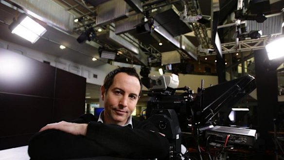 Stepping away from the cameras:  Adam Boland.