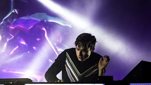 Flume, seen performing at the 2016 St Jerome's Laneway festival, will be a major drawcard for Splendour too.