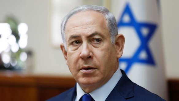 Israeli Prime Minister Benjamin Netanyahu.