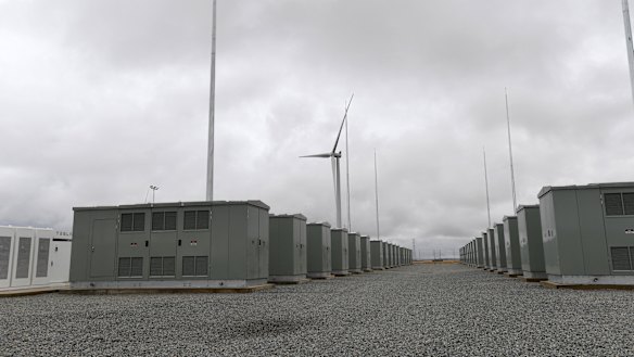 Two large-scale batteries will be built in Kerang and Ballarat this year. 
